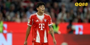 Kim Min-jae trong màu áo Bayern Munich giữa tin đồn rời đội.