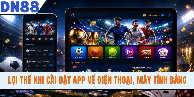 Lợi thế khi cài đặt app về điện thoại, máy tính bảng